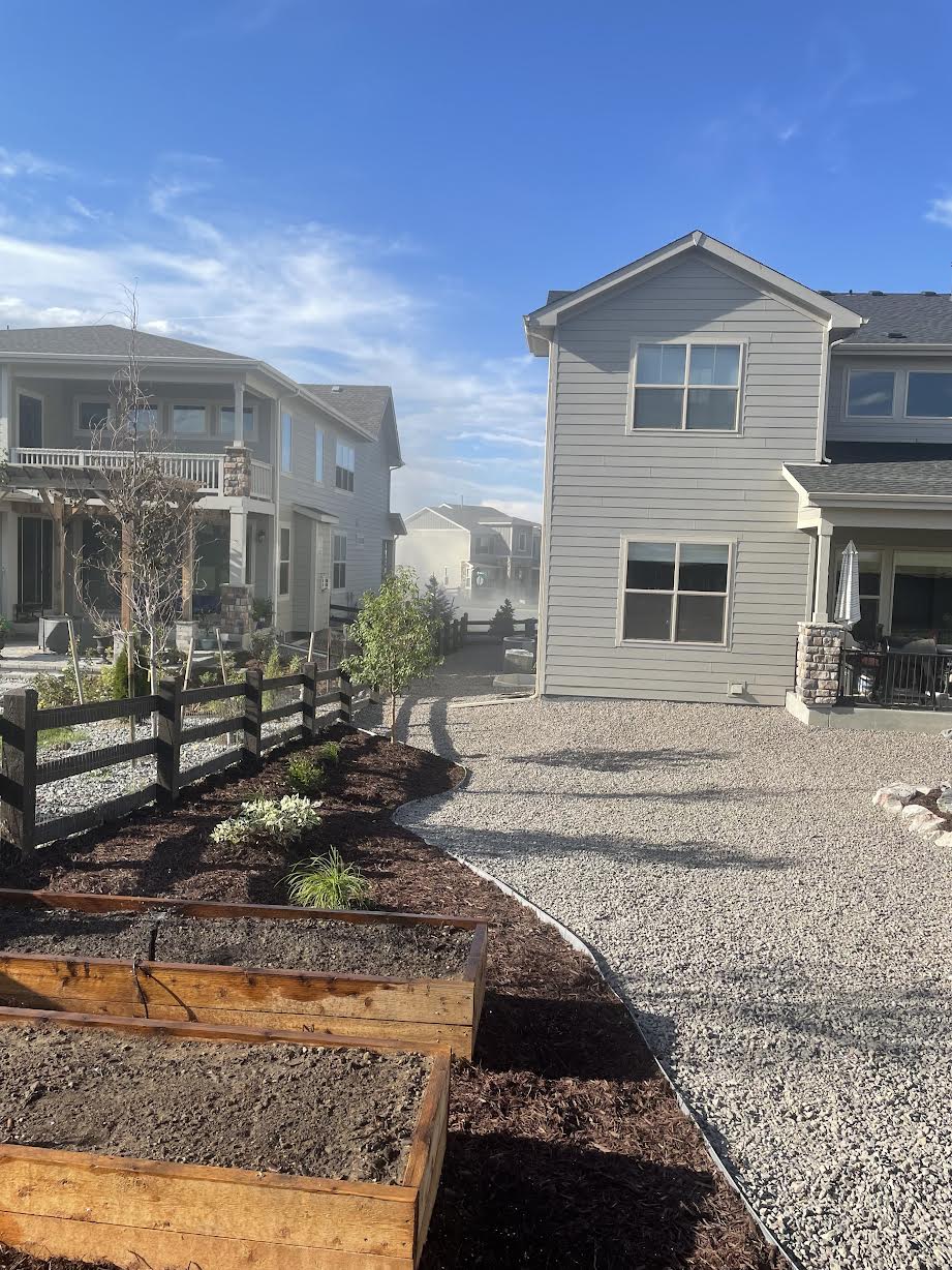 Complete Landscaping Project - Garden Beds, Gravel Pathways & Fencing